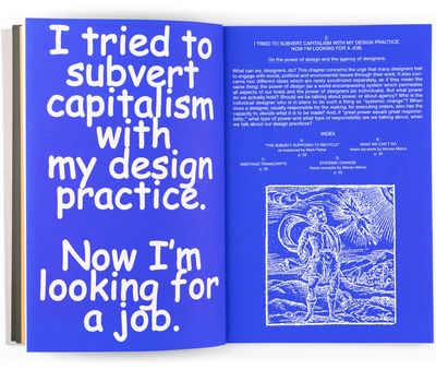 I tried to subvert Capitalism with my design practice, now I’m looking for a job