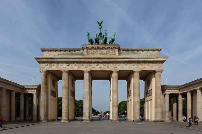 Porte de Brandebourg à Berlin