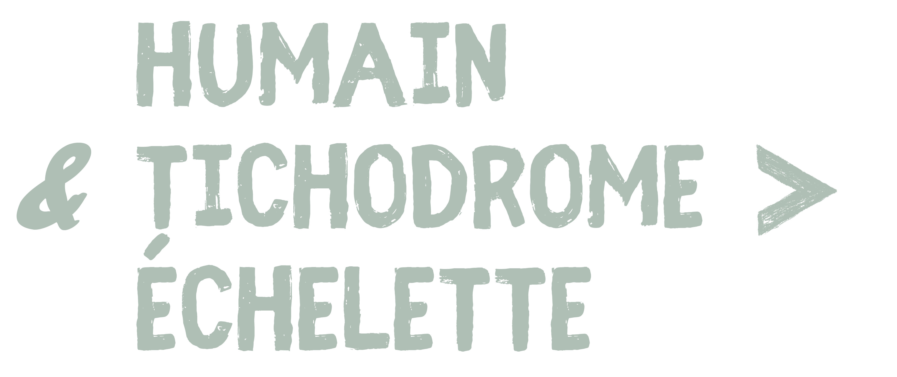 humain et tichodrome