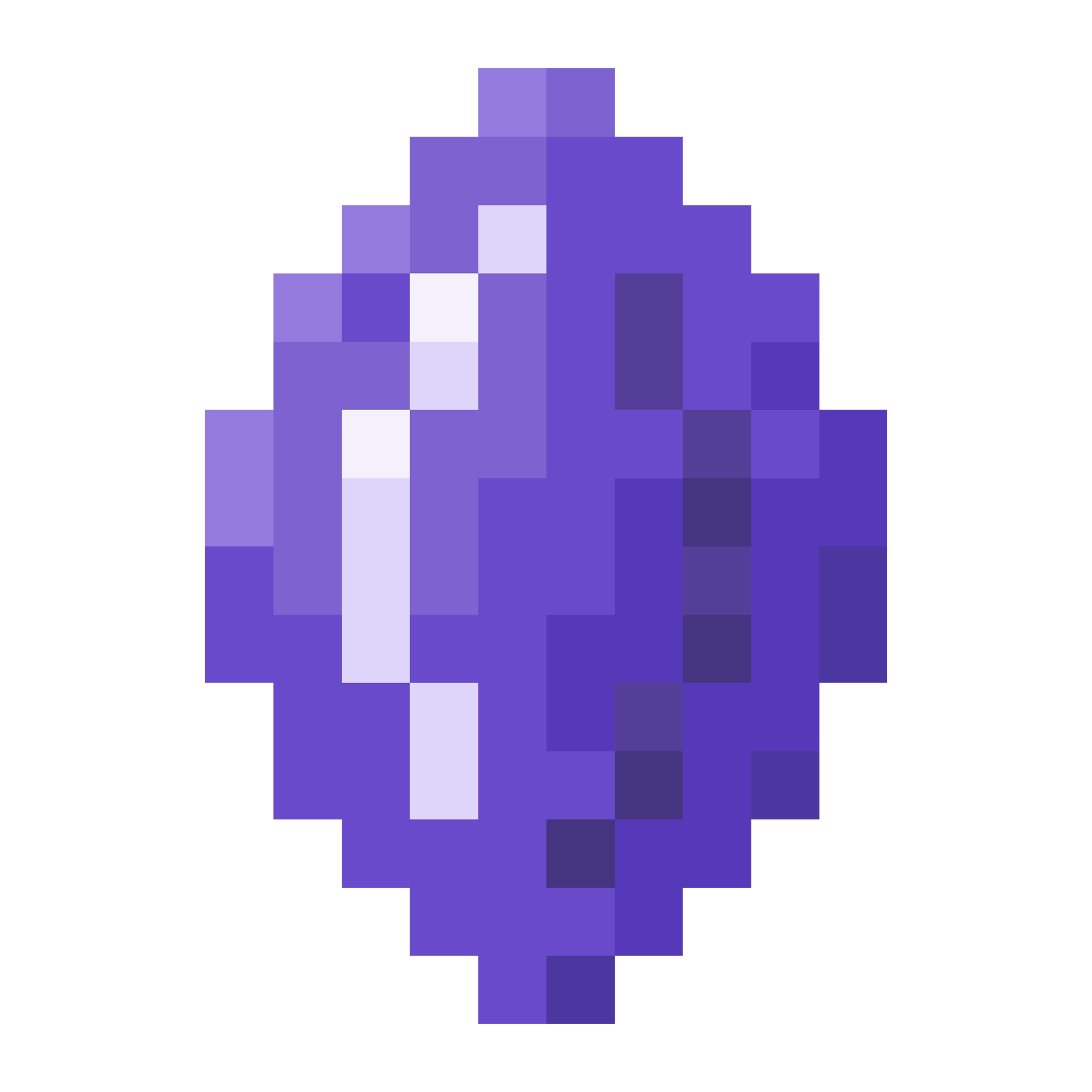 rubis violet pixel art