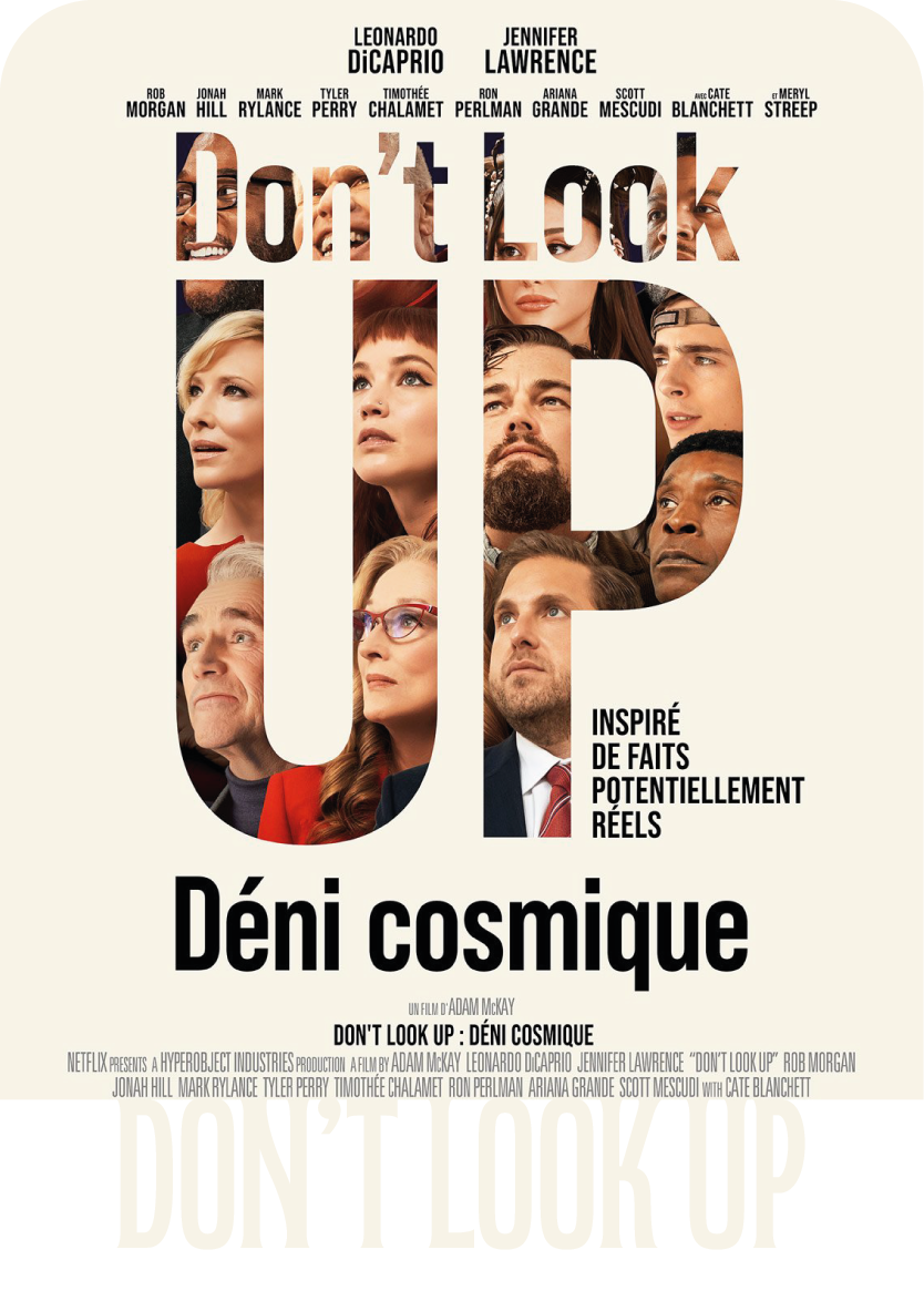 affiche de don't look up