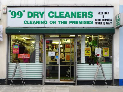 dry cleaners devanture