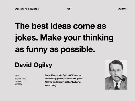 David Ogilvy quote