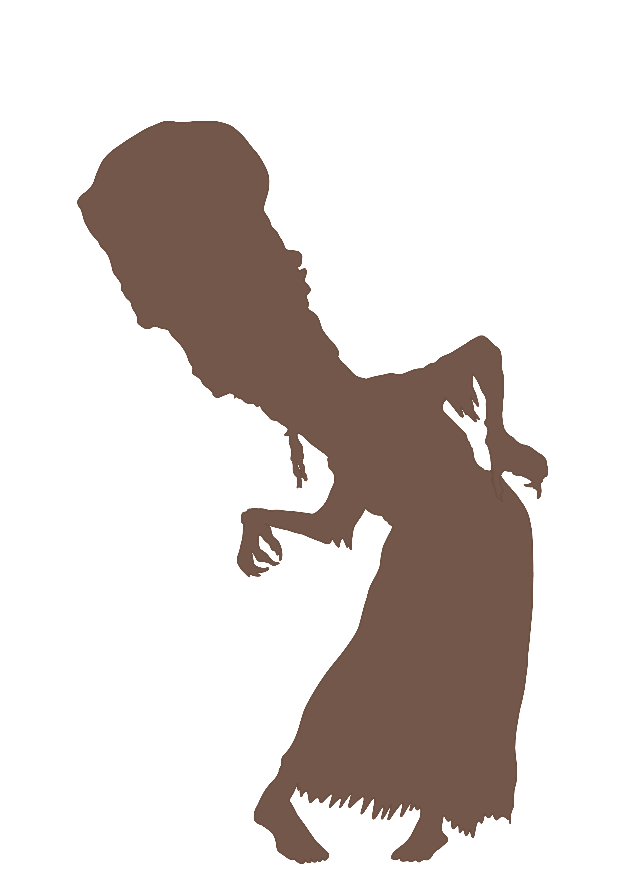 Silhouette étrange