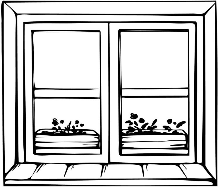 closed window