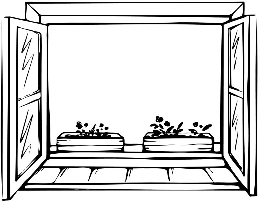 open window