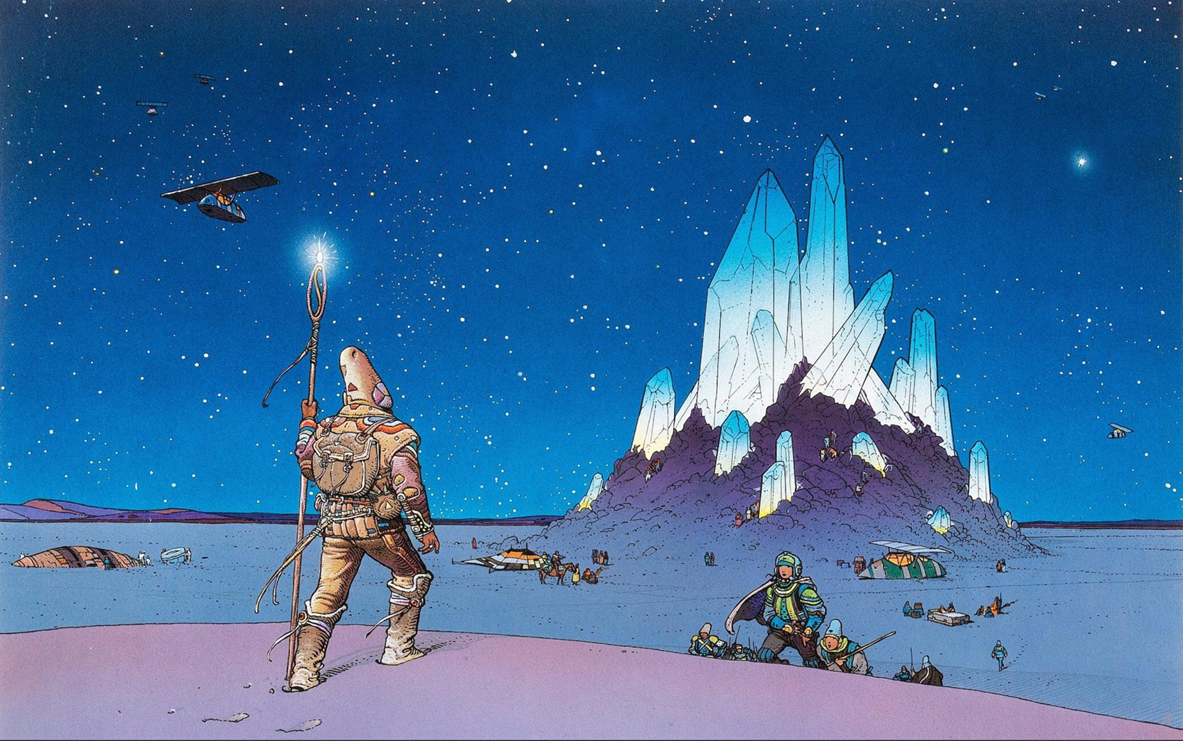 Illustration de Moebius (Jean Giraud)