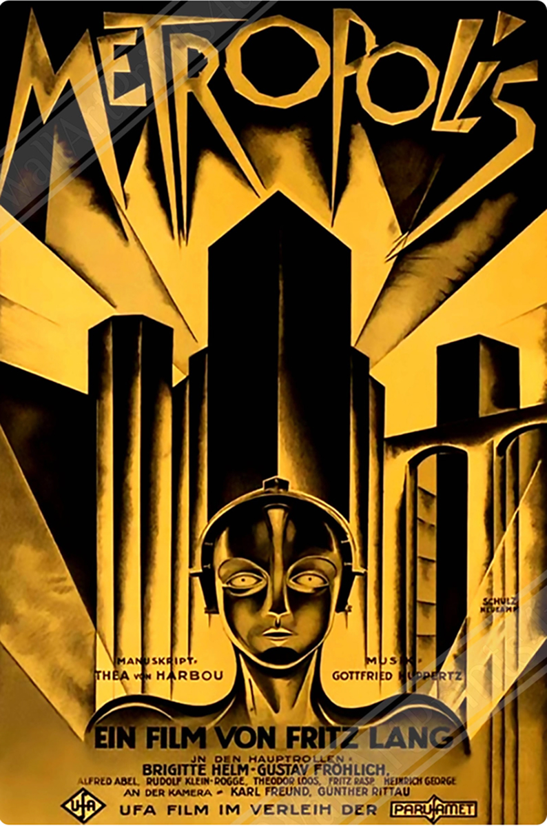 Affiche du film Metropolis (1927)