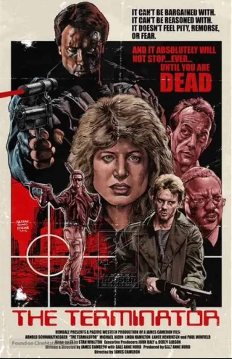 Affiche du film The Terminator (1984)