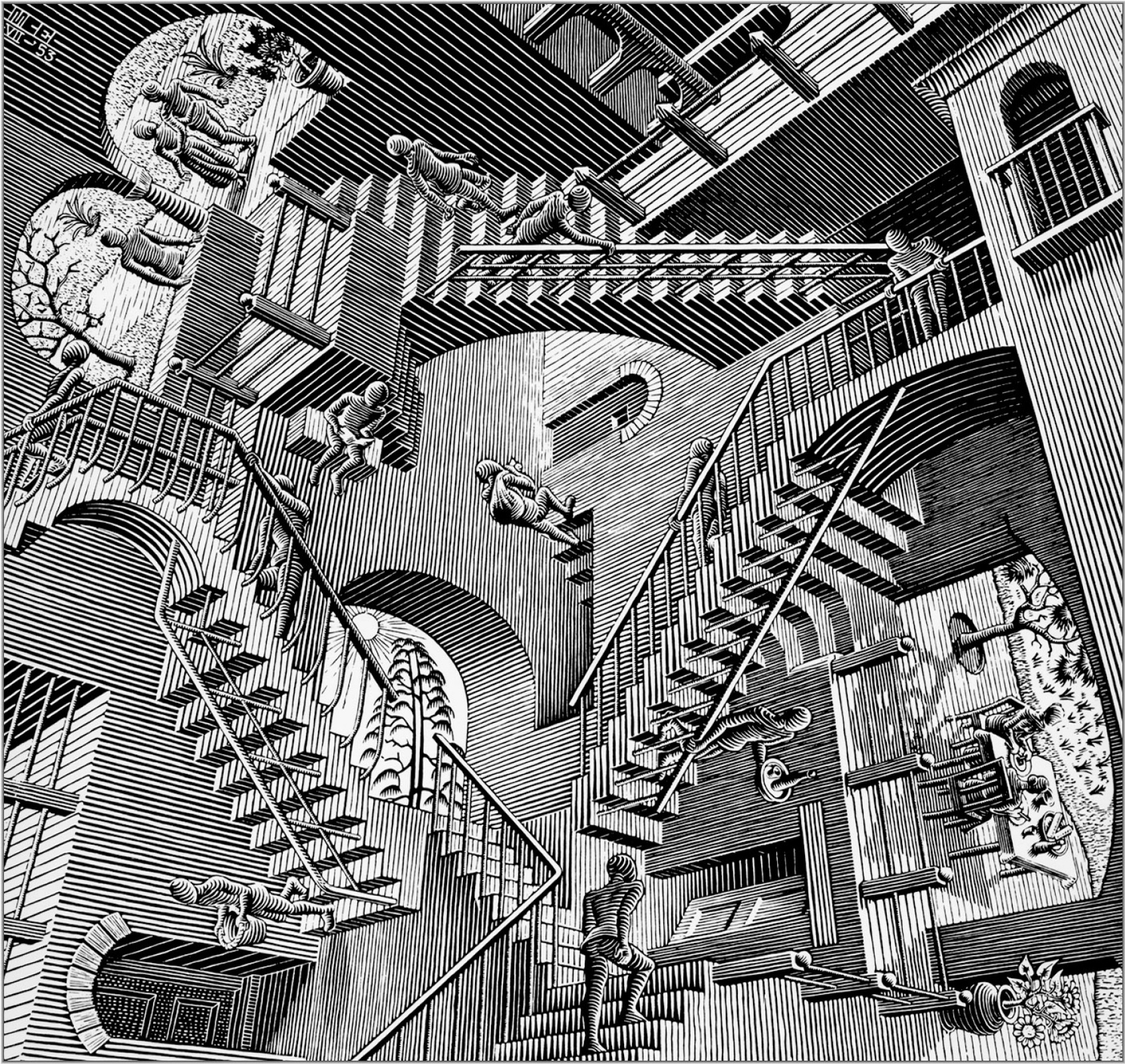 Gravure de M. C. Escher