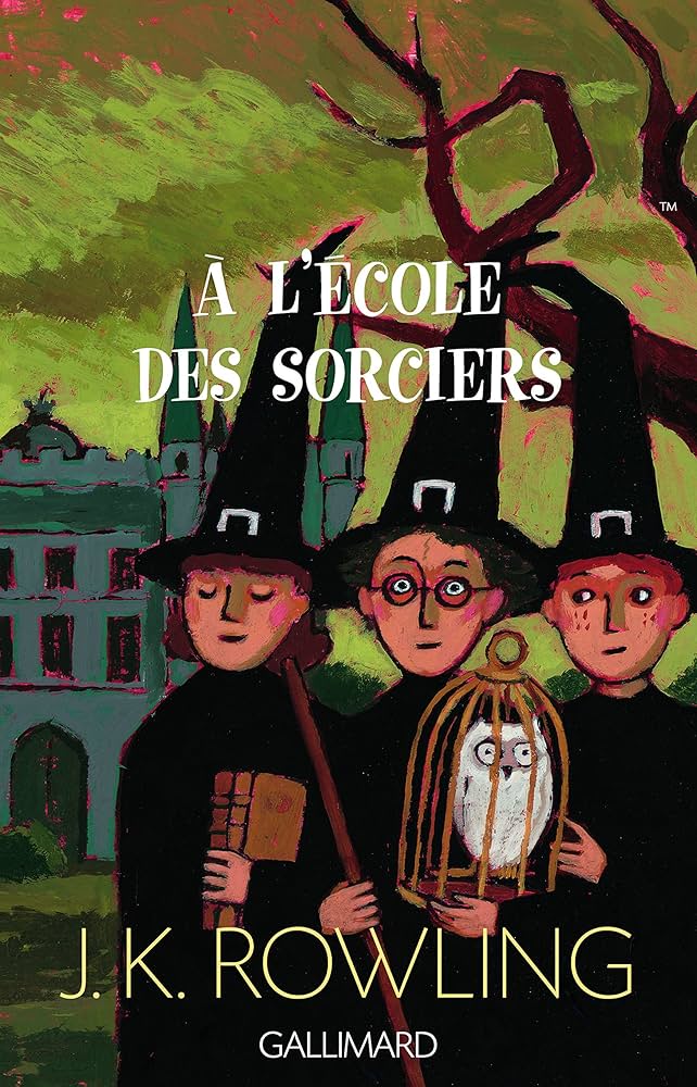 Couverture Harry Potter à l’école des sorciers
