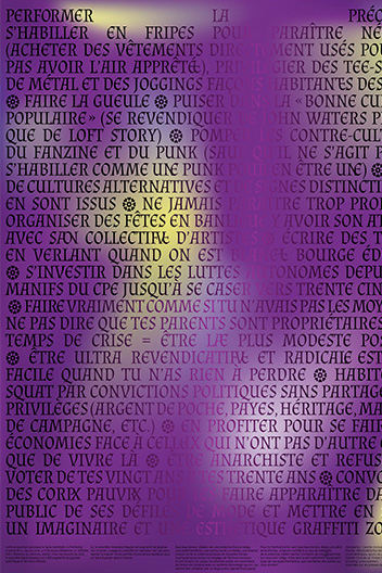 BBB Lettres d'amour Bel Oridinaire poster