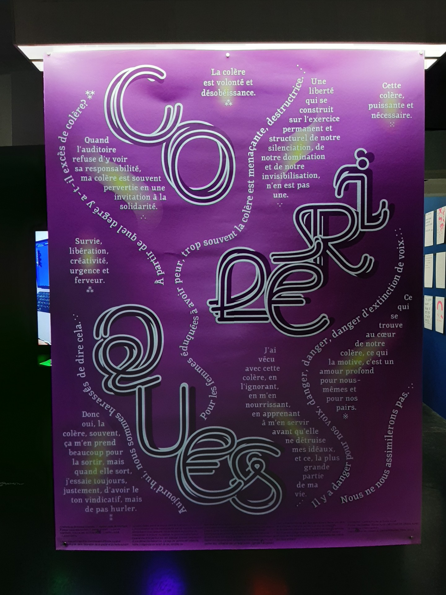 BBB Affiche Colérique