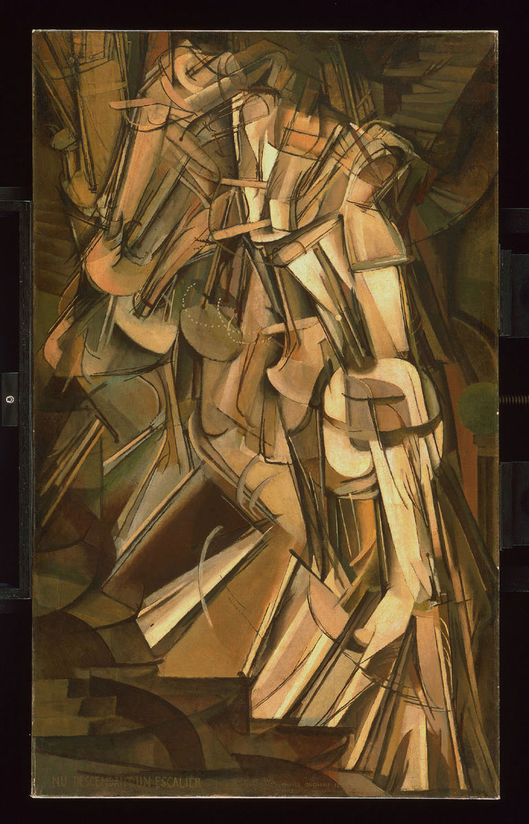 Marcel Duchamp, Nu descendant un escalier, 1913
